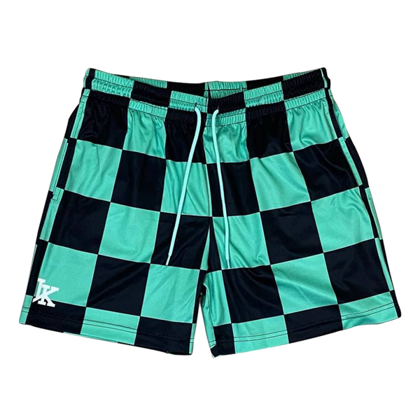 Checkered Pattern Shorts