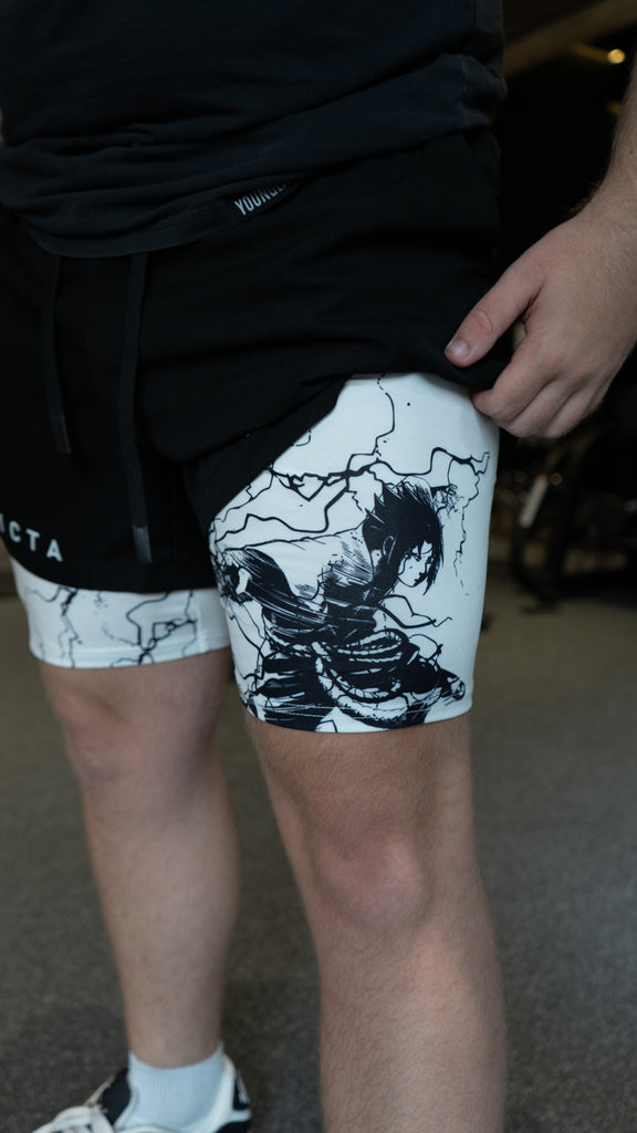 Chidori Lightning Blade Performance Shorts